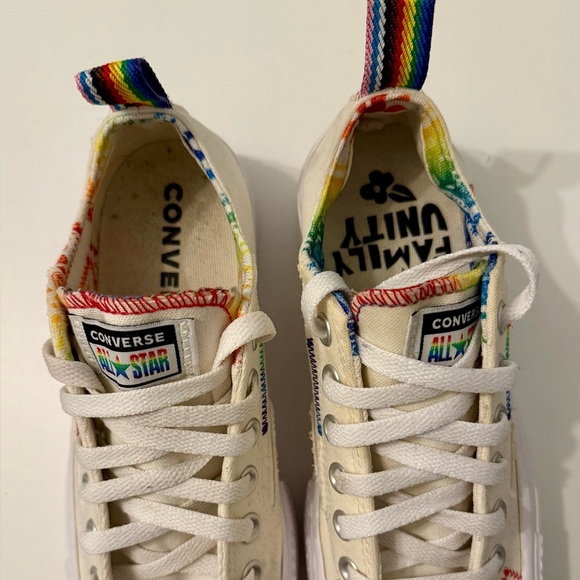 Converse Chuck Taylor All Star Platform Pride Oxford Sneaker - Picture 2 of 6